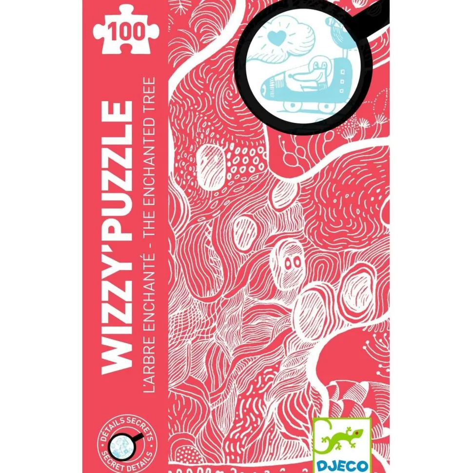 Puzzle 100 pièces : L'arbre enchanté - Djeco