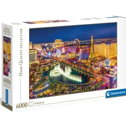 Puzzle 6000 pièces : Las Vegas - Clementoni