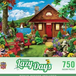 Puzzle 750 pièces : Lazy Days - Bord de mer - Master Pieces