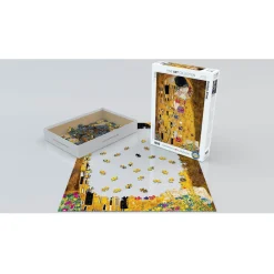 Puzzle 1000 pièces : Le baiser, Gustav Klimt - Eurographics