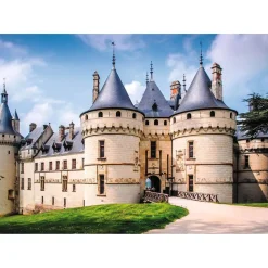 Puzzle 1000 pièces : Le château de Chaumont, Des racines et des ailes - Nathan