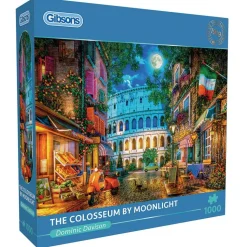 Puzzle 1000 pièces : Le Colisée au clair de lune - Gibsons
