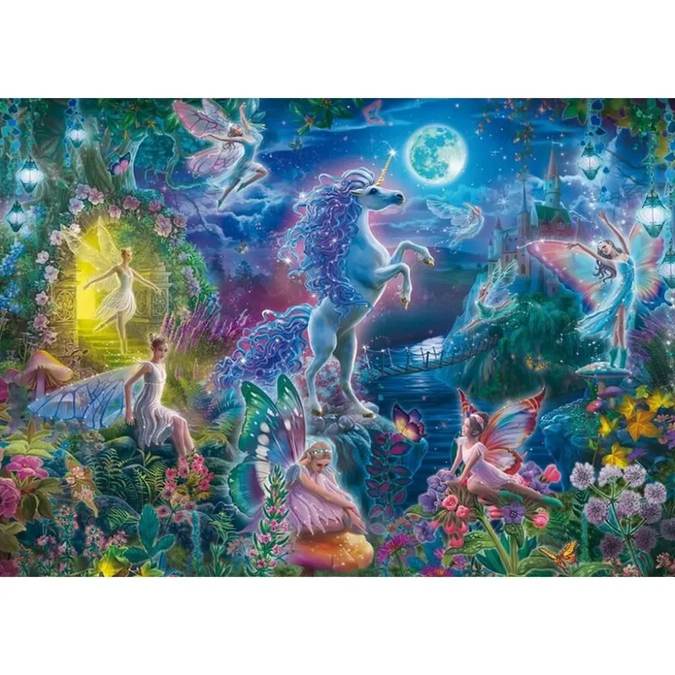 Puzzle 150 pièces : Le conte de fées de la licorne - Schmidt