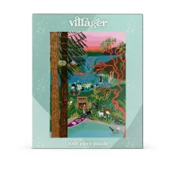 Puzzle 1000 pièces : Île de Salt Spring par Anja Jane - Villager Puzzles