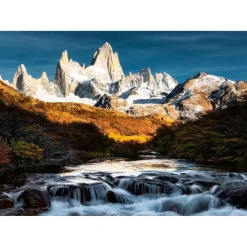 Puzzle 1000 pièces : Le Fitz Roy, Patagonie - Ravensburger
