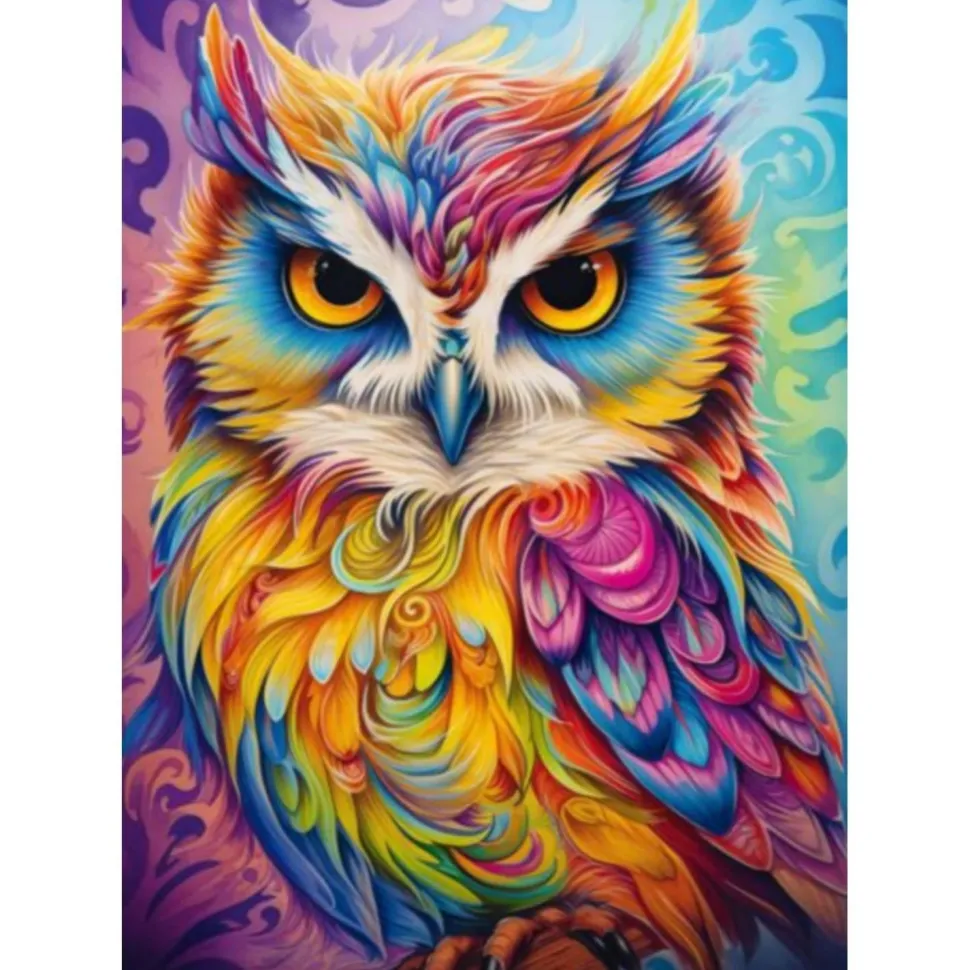 Puzzle 1000 pièces : Le hibou-perroquet - Schmidt