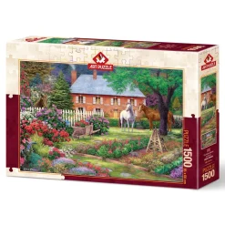 Puzzle 1500 pièces : Le Jardin du Cheval - Art Puzzle