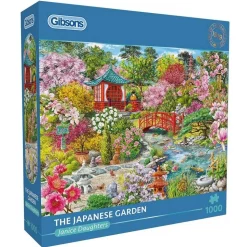 Puzzle 1000 pièces : Le Jardin japonais - Gibsons