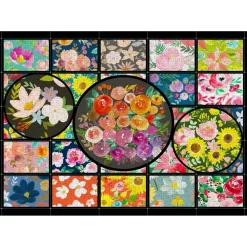 Puzzle 1000 pièces : Le jardin fleuri de Lacy - EnjoyPuzzle