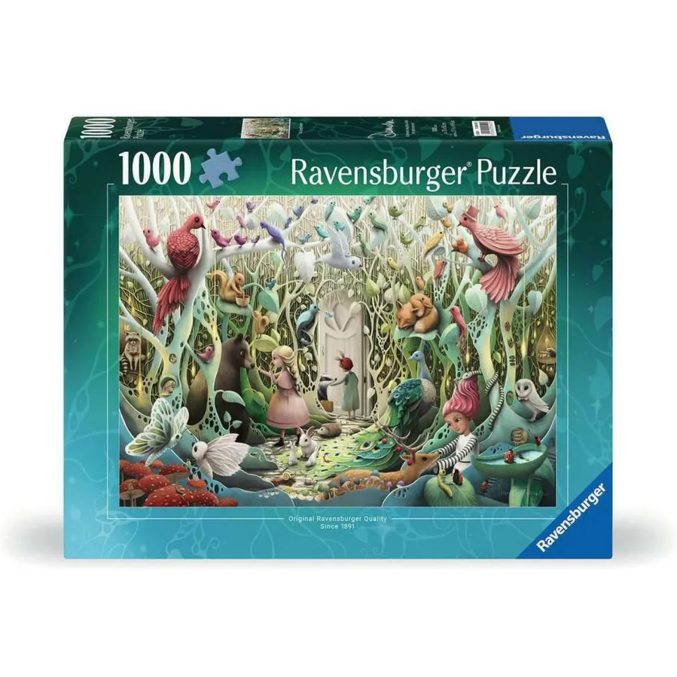 Puzzle 1000 pièces : Le jardin secret, Demelsa Haughton - Ravensburger