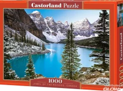 Puzzle 1000 pièces : le joyau des Rocheuses, Canada - Castorland