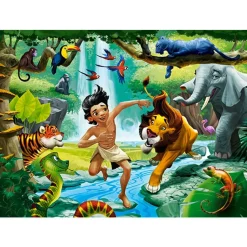 Puzzle 120 pièces : Le livre de la jungle - Castorland