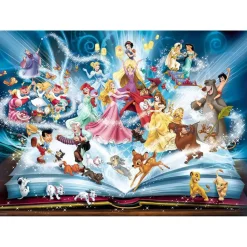 Puzzle 1500 pièces - Le livre magique des contes Disney - Ravensburger