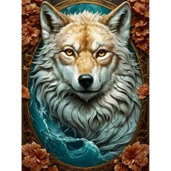 Puzzle 1000 Pièces : Le Loup - EnjoyPuzzle