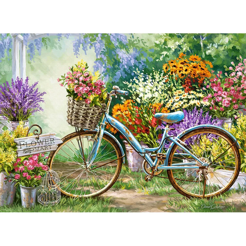 Puzzle 1000 pièces : Le magasin de fleurs - Castorland