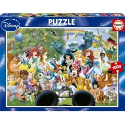 Puzzle 1000 pièces : Le merveilleux monde de Disney - Educa