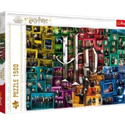 Puzzle 1500 pièces : Le monde de Harry Potter à travers les films - Trefl