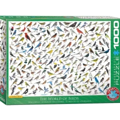 Puzzle 1000 pièces : Le monde des oiseaux - Eurographics