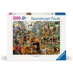 Puzzle 1000 pièces : Le musée vivant - Ravensburger