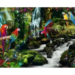 Puzzle 2000 pièces : Le paradis des perroquets - Ravensburger
