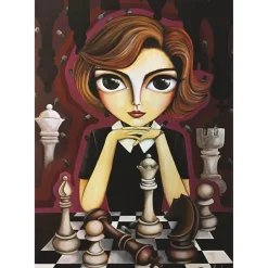 Puzzle 1000 pièces : Le Pari de la Reine - Romi Lerda - Edition Spéciale - Magnolia