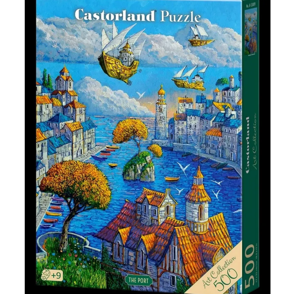 Puzzle 500 pièces : Le Port - Castorland