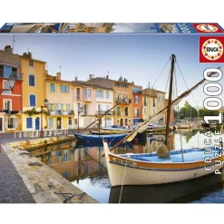Puzzle 1000 Pièces : Le Port de Martigues, Provence - Educa