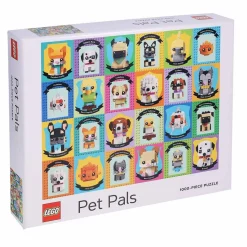 Puzzle 1000 pièces : Lego animaux de compagnie - Galison