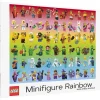 Puzzle 1000 pièces : LEGO Minifigure Rainbow - Galison