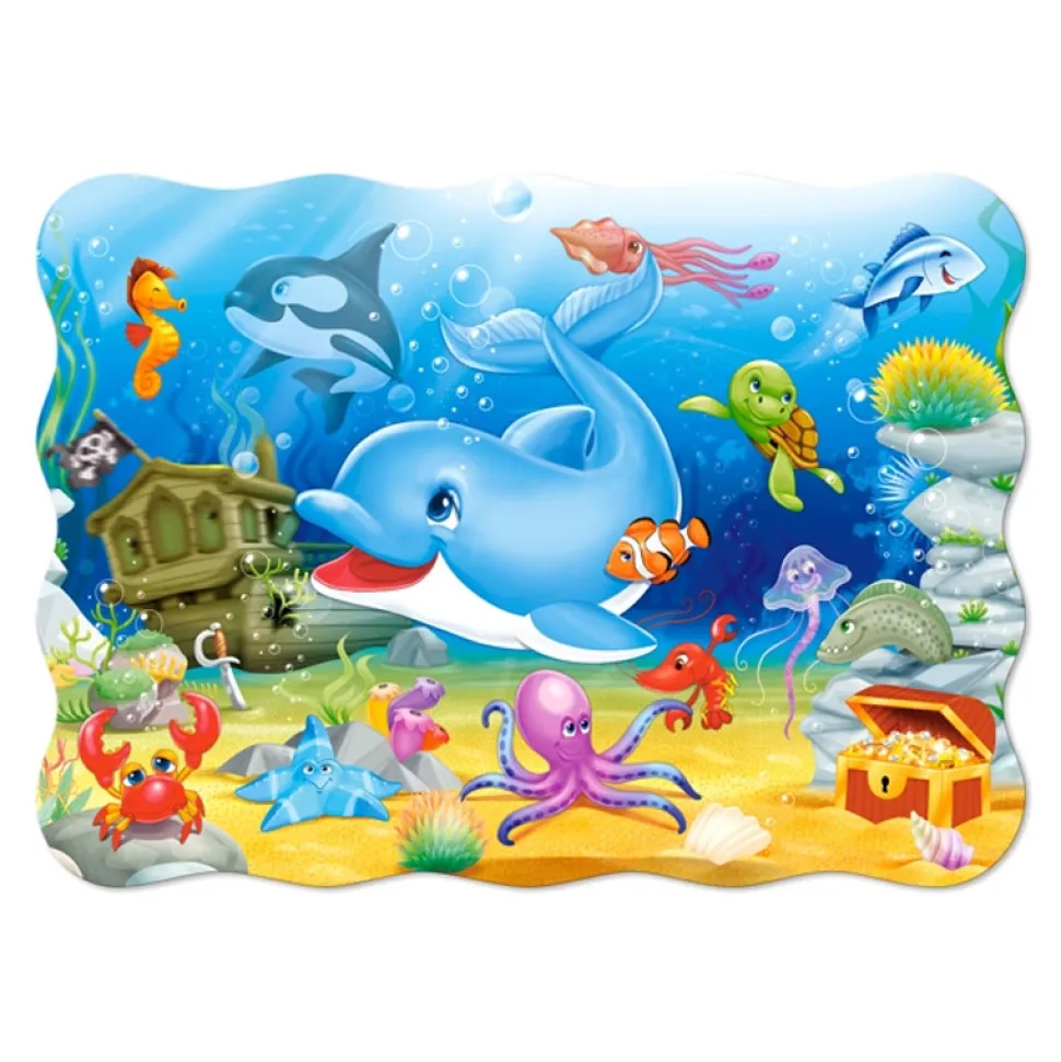 Puzzle 30 pièces : Les amis de l'océan - Castorland