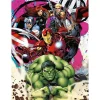 Puzzle 250 pièces : Les Avengers en action - Marvel Avengers - Nathan