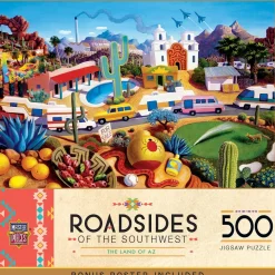 Puzzle 550 pièces : Les bords de route du Sud-Ouest - Le Pays d'AZ - Master Pieces