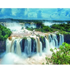 Puzzle 2000 pièces : Les chutes d'Iguazu, Brésil - Ravensburger