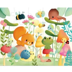Puzzle 20 pièces : Les Compagnons du Jardin - Janod