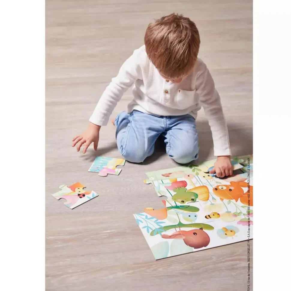 Puzzle 20 pièces : Les Compagnons du Jardin - Janod