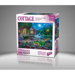 Puzzle 1000 pièces : Les Couleurs de la Nuit - Ks Games