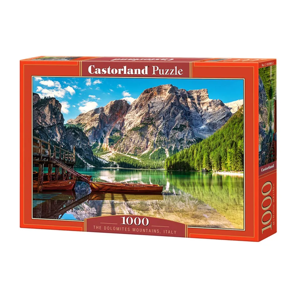 Puzzle 1000 pièces : Les Dolomites, Italie - Castorland