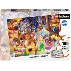 Puzzle 100 pièces : les fées - Nathan