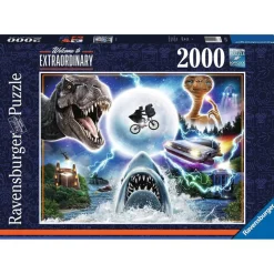 Puzzle 2000 pièces : Les Films Cultes D'Universal - Ravensburger
