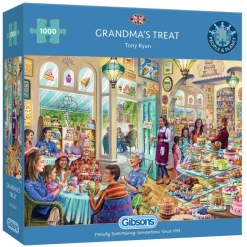 Puzzle 1000 pièces : Les gourmandises de grand-mère - Gibsons
