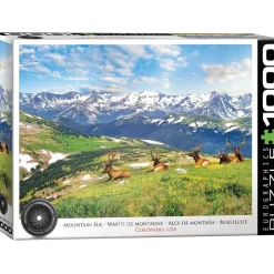 Puzzle 1000 pièces : Les élans de la montagne - Eurographics