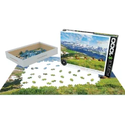 Puzzle 1000 pièces : Les élans de la montagne - Eurographics