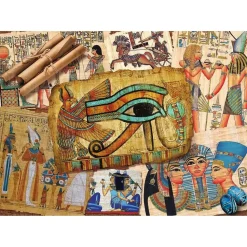 Puzzle 1000 pièces : Les papyrus de l'Egypte ancienne - Nathan