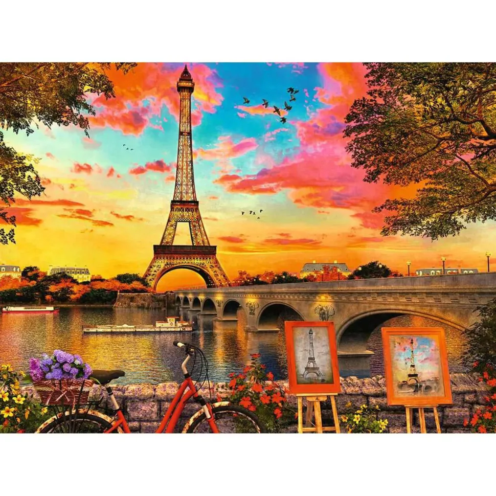 Puzzle 1000 pièces - Les quais de Seine - Ravensburger