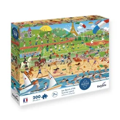 Puzzle 200 pièces : Les Sports d'Eté - Sentosphère