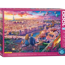 Puzzle 1000 pièces : Les toits de Paris - Eurographics