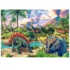 Puzzle 120 pièces : Les volcans et dinosaures - Castorland