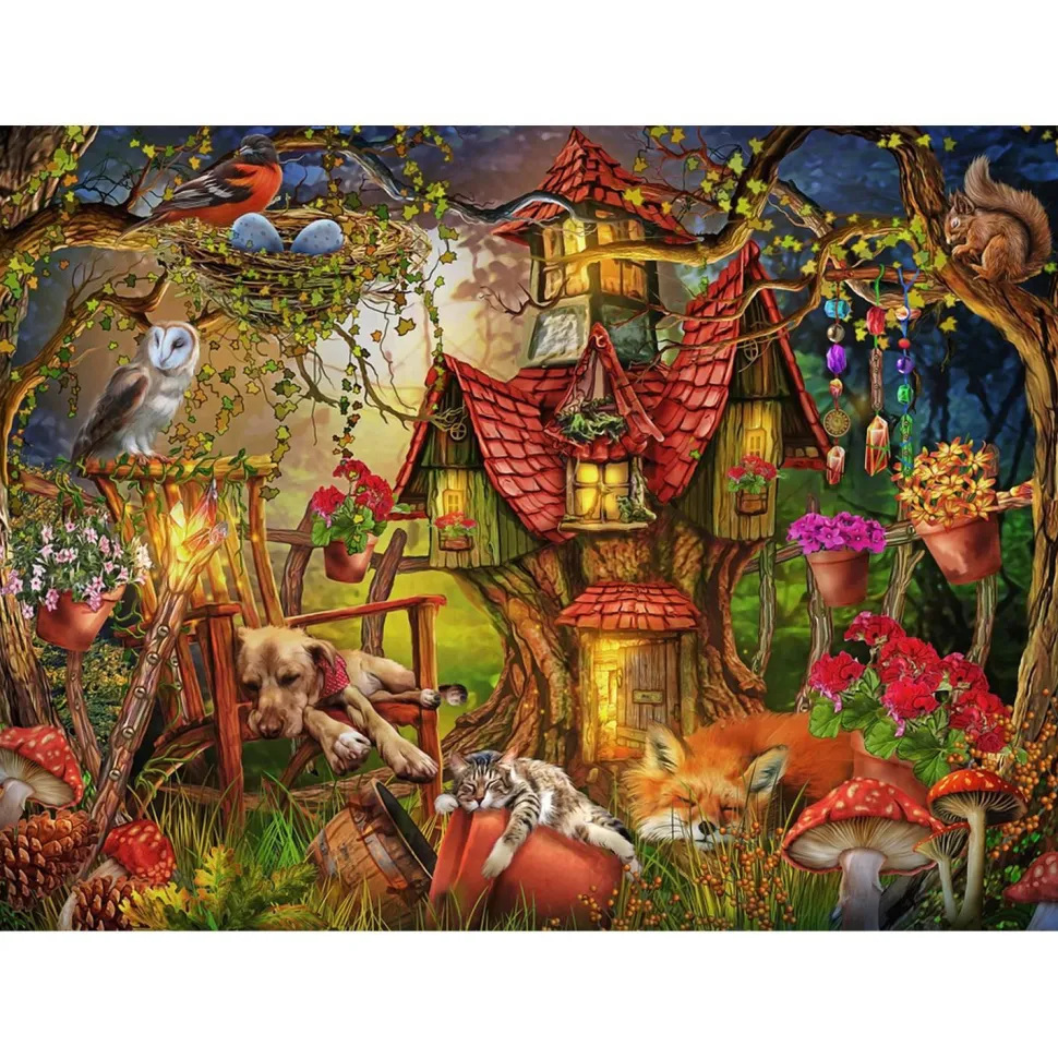 Puzzle 1000 pièces : L'heure du sommeil - Vermont Christmas Company