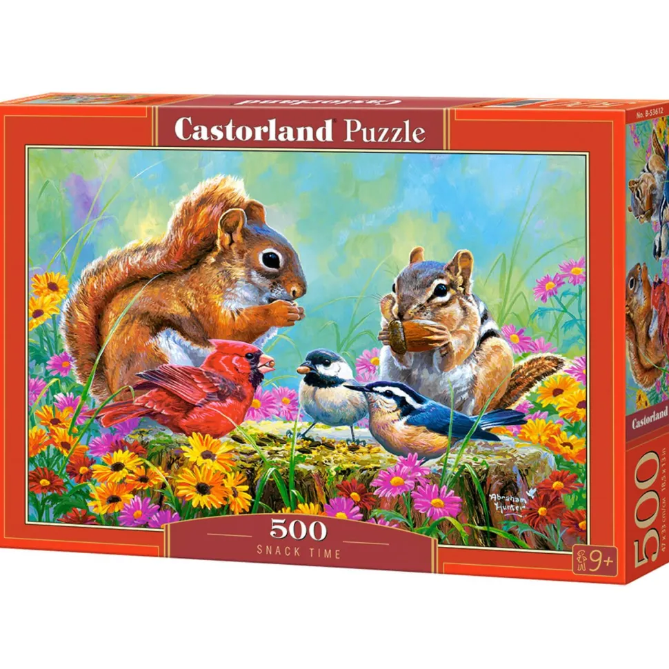 Puzzle 500 pièces : L'heure du goûter - Castorland