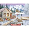 Puzzle 1000 pièces : L'hiver à la cabane - Gibsons